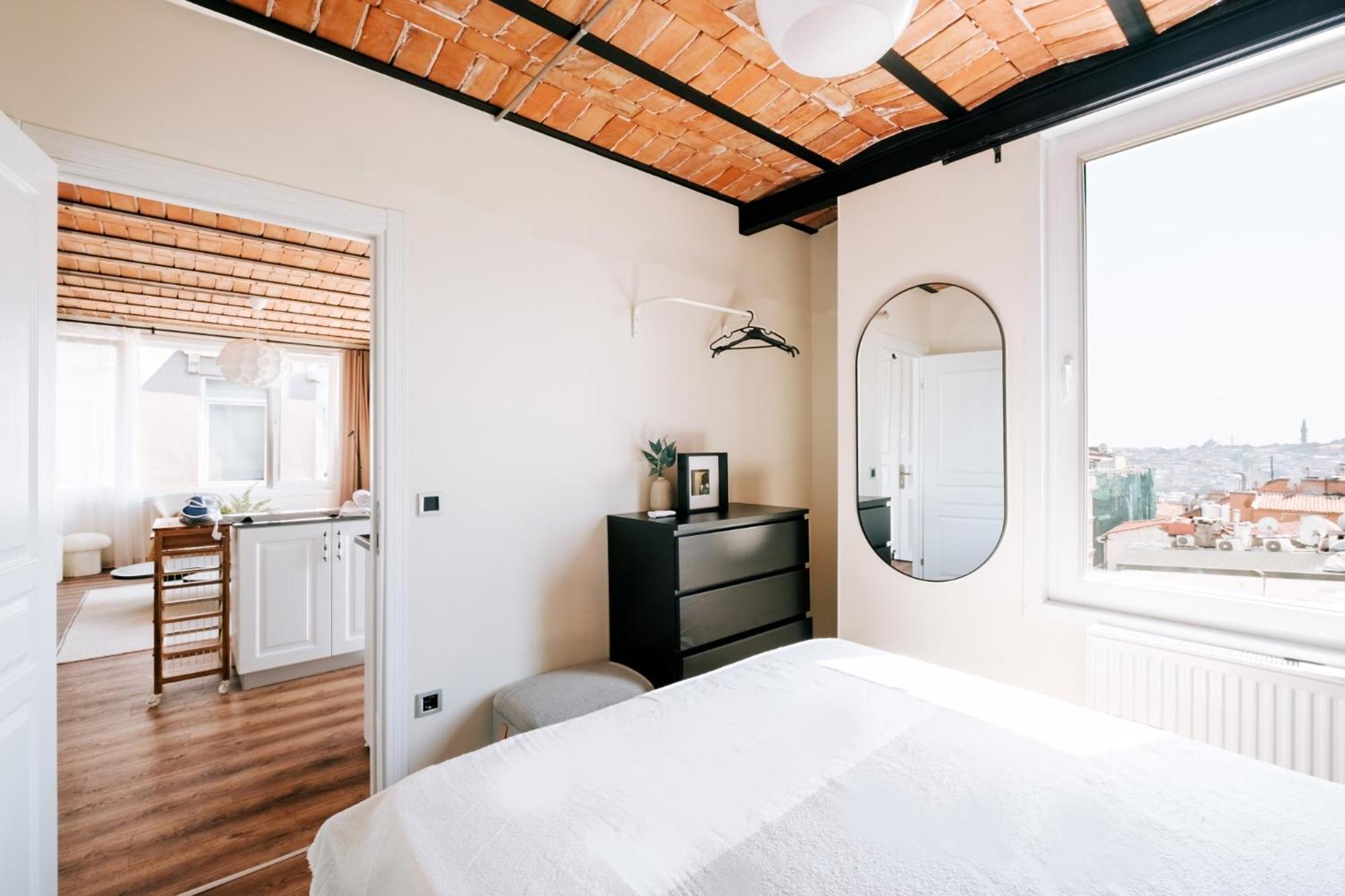 이스탄불 Flat W City View Near Galata Tower In Istiklal Ave 아파트 외부 사진