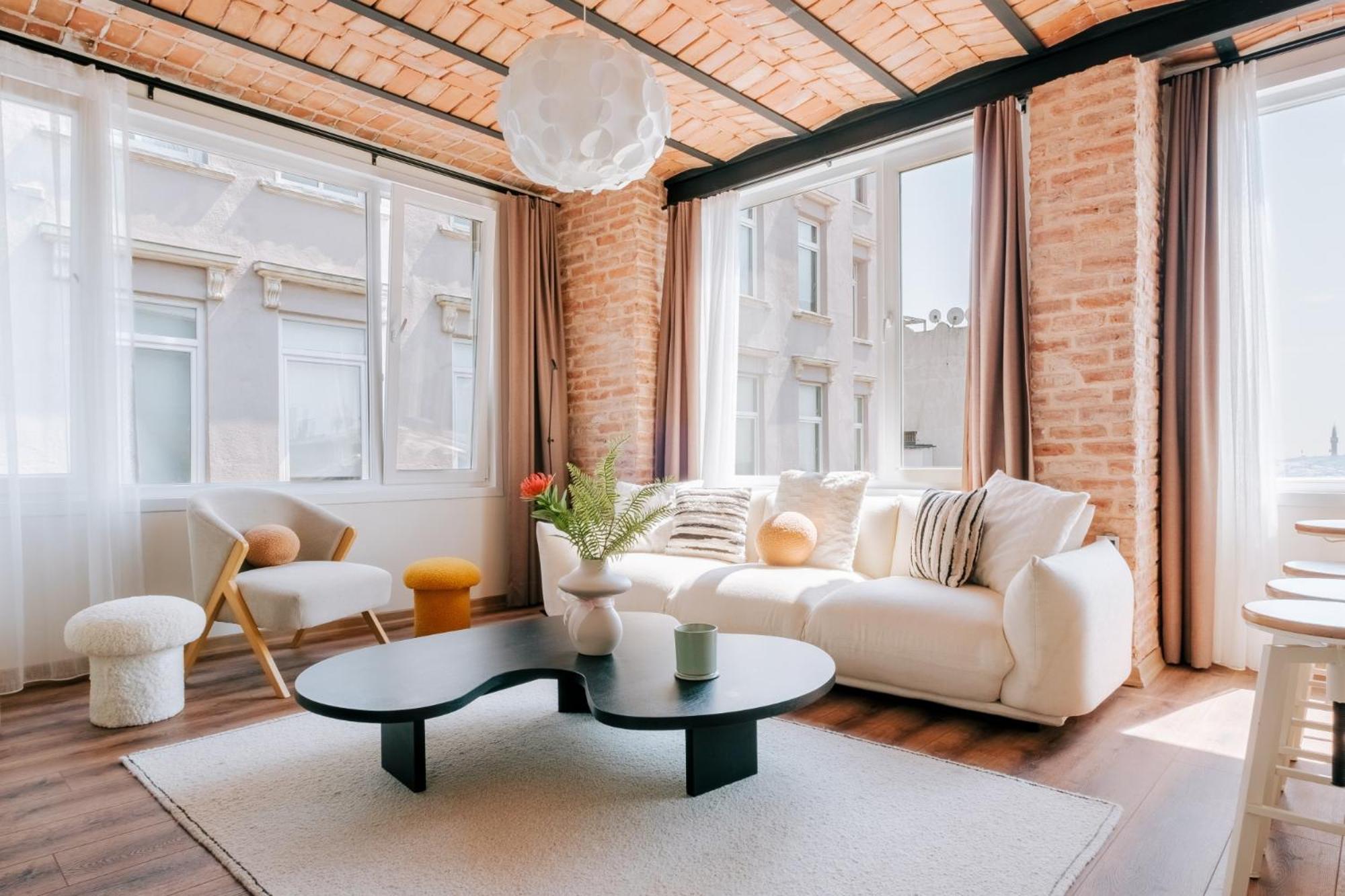 이스탄불 Flat W City View Near Galata Tower In Istiklal Ave 아파트 외부 사진